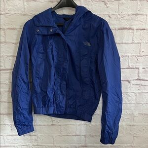 The North Face Vibrant Blue Windbreaker